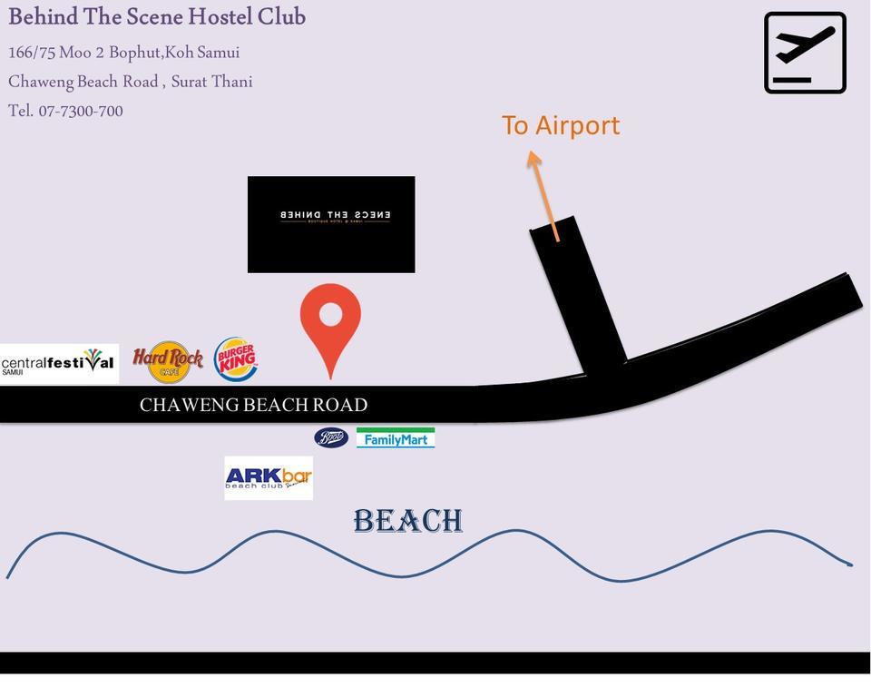 'צ'אוונג ביץ Behind The Scene Hotel Club @ Samui מראה חיצוני תמונה